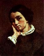 Gustave Courbet Zelie Courbet oil on canvas